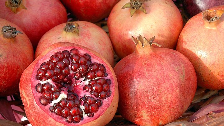 Der Granatapfel ist die Superfrucht der Antike