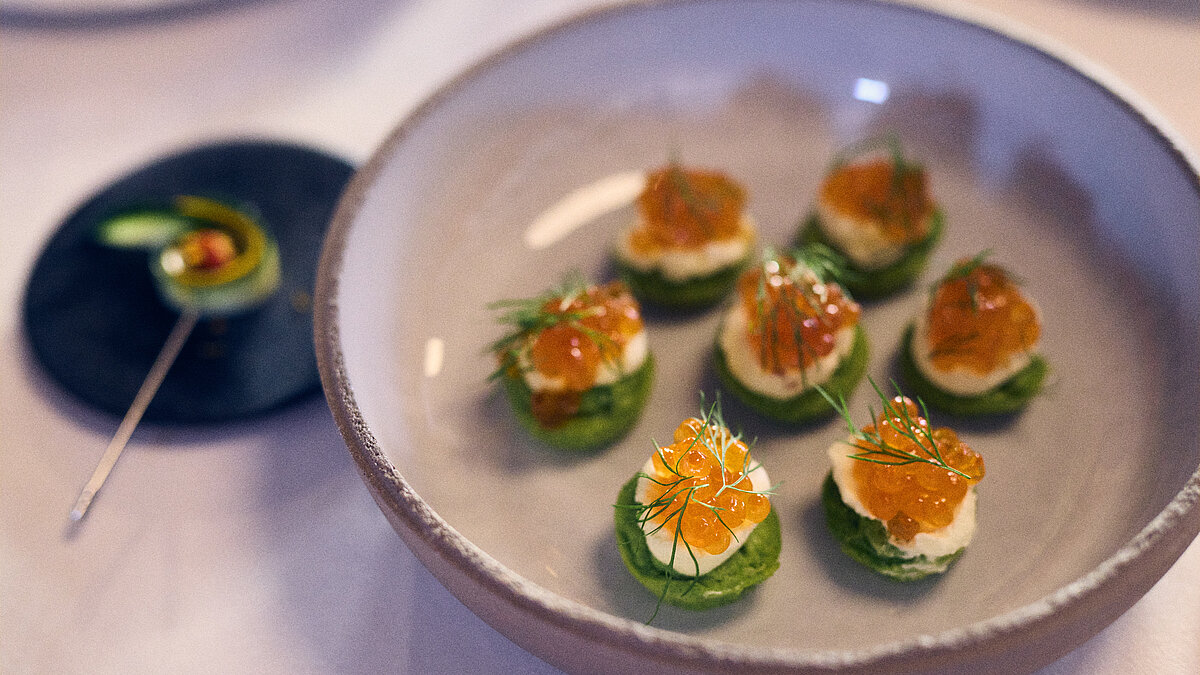 Fingerfood Präsentation "Chefs in Town" | © Thorsten Kleine Holthaus
