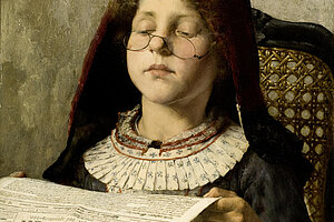 Lesendes Mädchen | Georgios Jakobides 1882 Quelle: Wikipedia