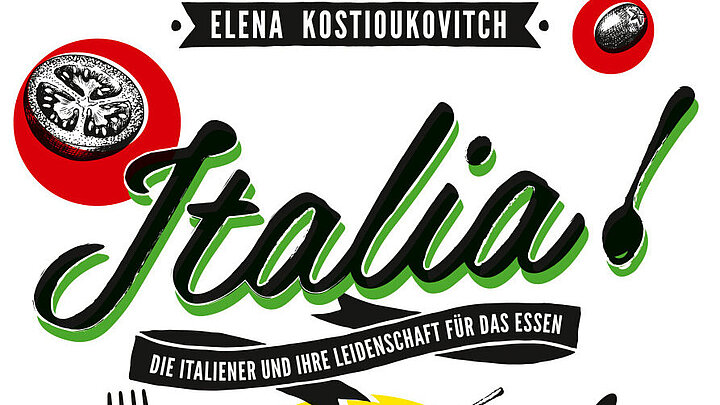 Nicht nur essen .... italienische Küche macht reden | Cover des besprochenen Bandes (Ausschnitt)| © Echtzeit Verlag