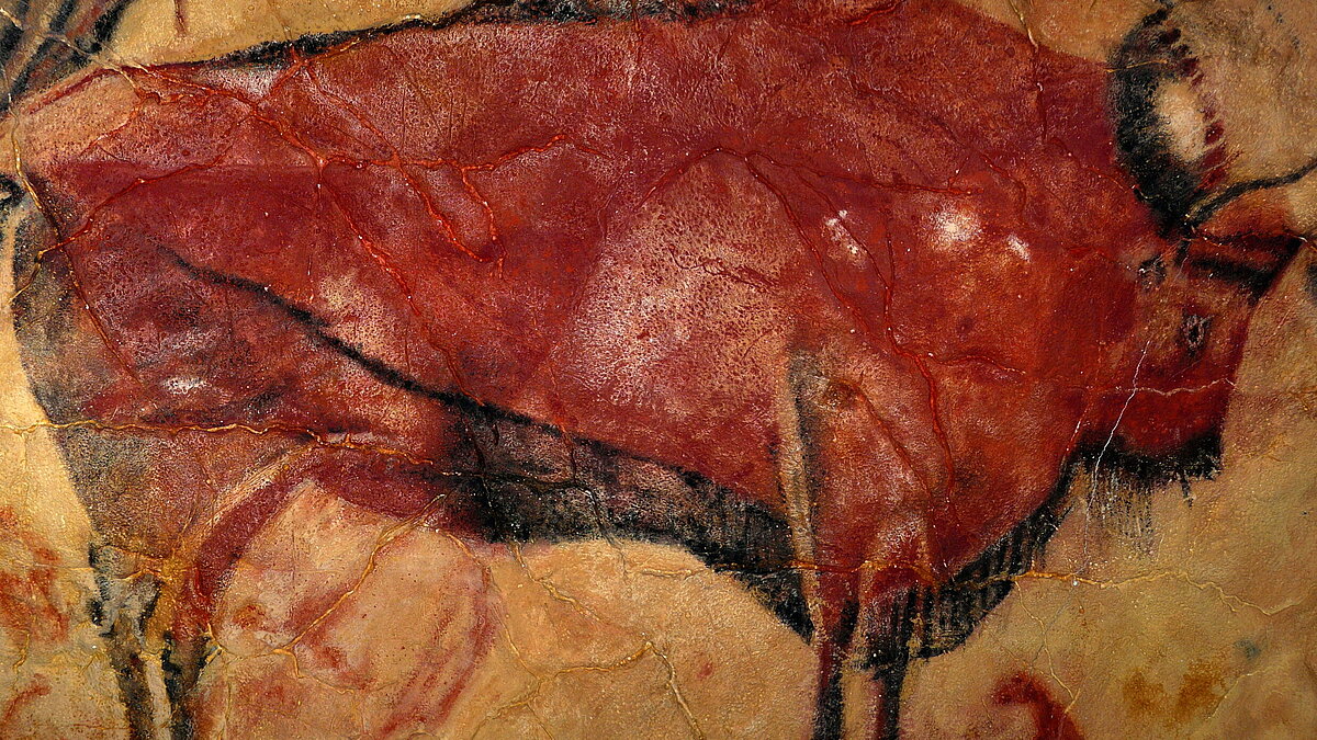 Zeichen fehlender Grundreinigung: Bison auf Höhlenwand |© Quelle: Wikipedia