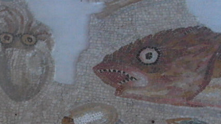 Schon in der Antike wurde dem Essen gehuldigt - Römische Mosaiken