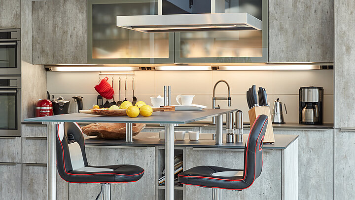 Zentraler Ort der Gastfreundschaft: Die Küche |© Luxhaus
