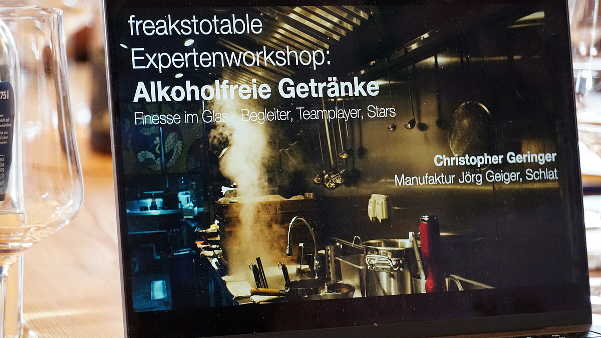 Expertenworkshop Alkohlfreie Getränke | © agentur-fuer-gastrosophie