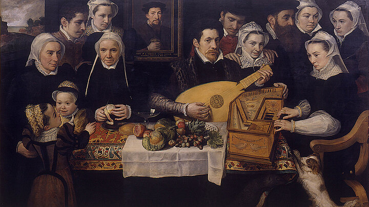 "Porträt der Familie van Berchem" von Frans Floris