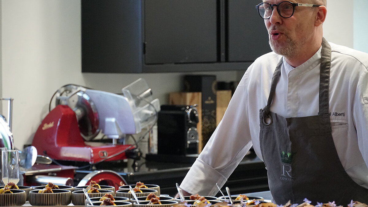 Grandioser Gastgeber: Michael Alberti (Rungis Express) | © agentur-fuer-gastrosophie 