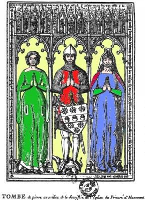 Grabplatte des Königs-Kochs